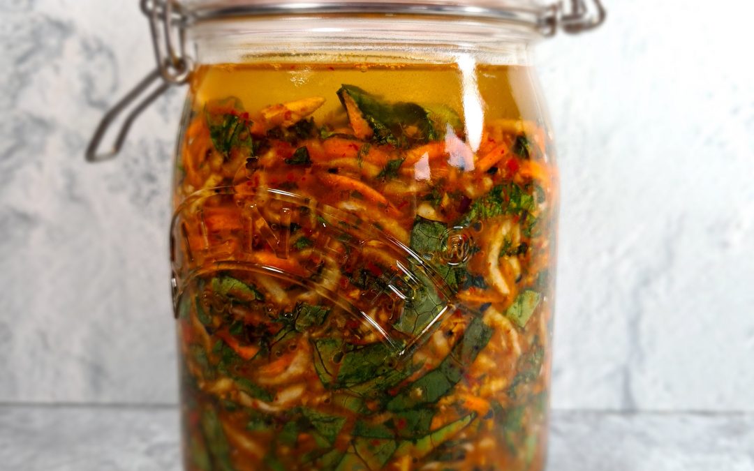 Kohlrabi Kimchi